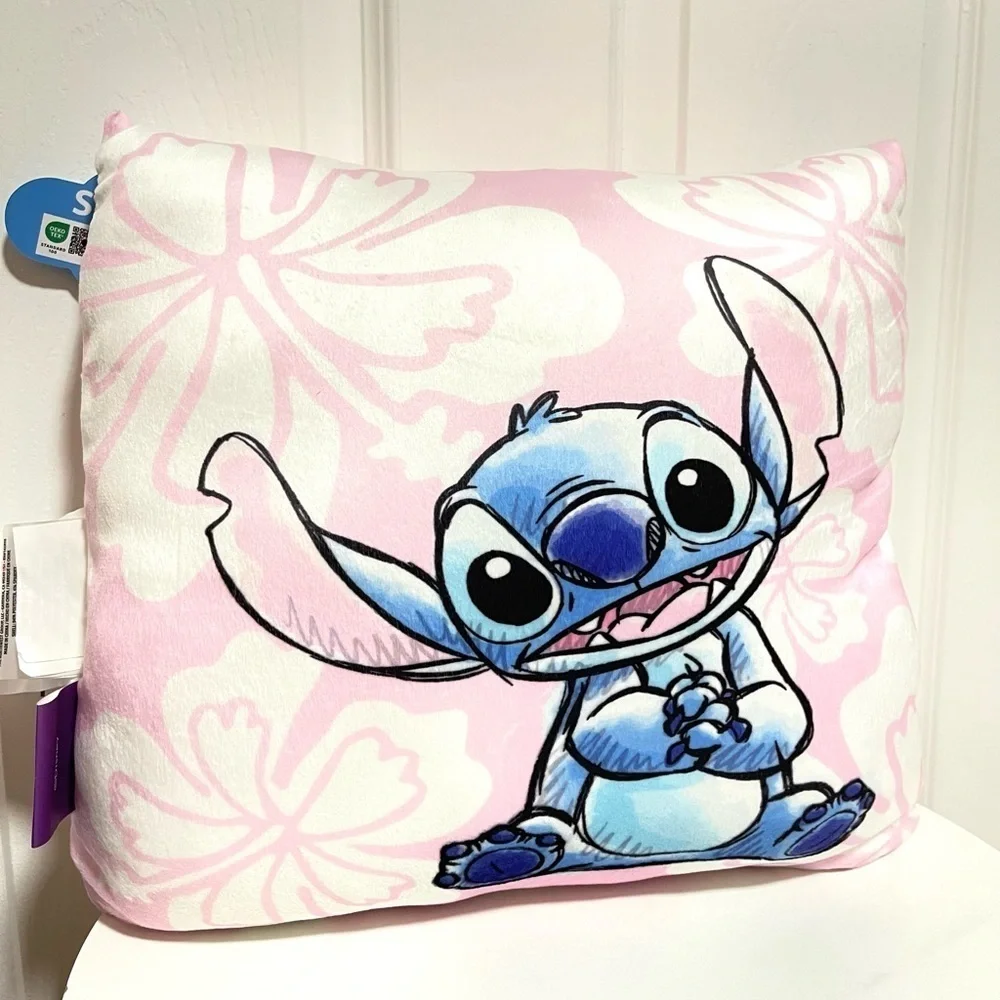 Disney Stitch Super Soft Throw Pillow | 13 Inches | NWT